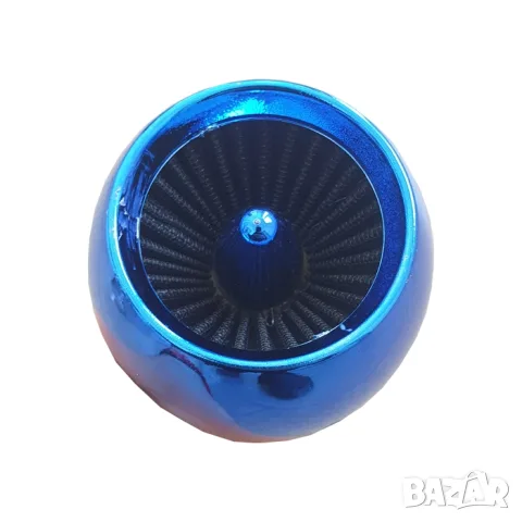 Спортен въздушен филтър 50 mm син с височина 140 mm, снимка 2 - Аксесоари и консумативи - 55866453
