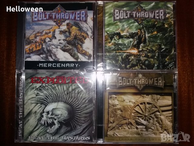 Оригинал Bolt Thrower,Obituary,Death,Tiamat,Megadeth,Deicide