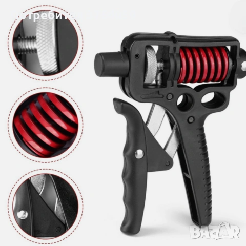 Уред за тренировка на ръце и предмишници Hand-Muscle Developer, снимка 6 - Фитнес уреди - 53130844