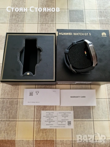 Чисто нов Huawei Watch GT 5 46mm, снимка 3 - Смарт часовници - 53823845