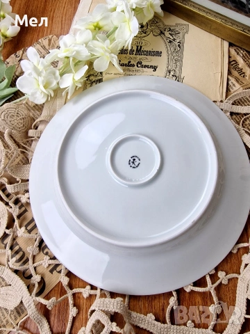 Порцеланово плато Китка, снимка 4 - Чинии - 53344662