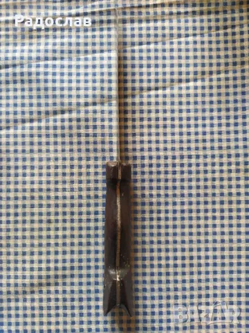 Стар нож с дръжка от рог, снимка 5 - Ножове - 49964274