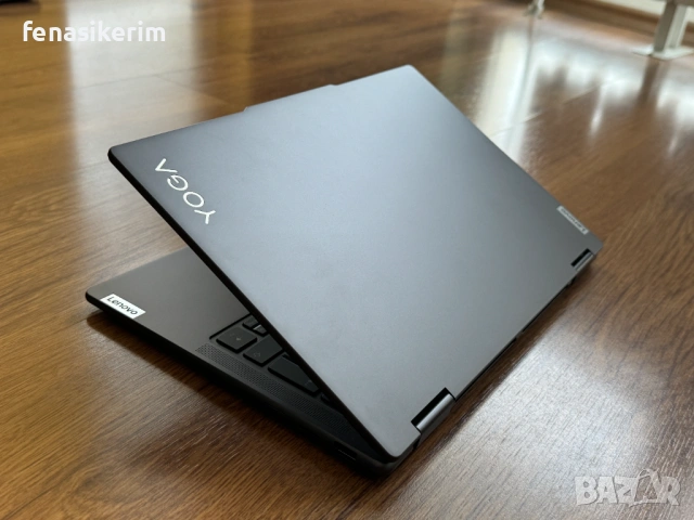 ЧИСТО НОВ 14' 2.2К Touch i5-1355u Lenovo Yoga 7 16GB LPDDR5/512GB NVMe/Подсветкa/Бат 12ч., снимка 17 - Лаптопи за работа - 53538193