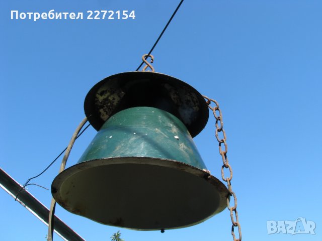 Старинен уличен осветител лампа фенер, снимка 1 - Антикварни и старинни предмети - 33782048