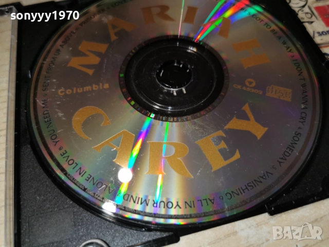MARIAH CAREY CD 1412250748, снимка 14 - CD дискове - 52787221