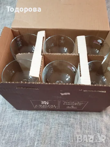 WMF - комплект кристални чаши за шампанско, снимка 10 - Сервизи - 49689565