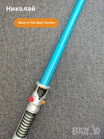 Светещ в тъмното Светлинен меч на Obi Wan Kenobi Lightsaber StarWars, снимка 8 - Други - 51047923
