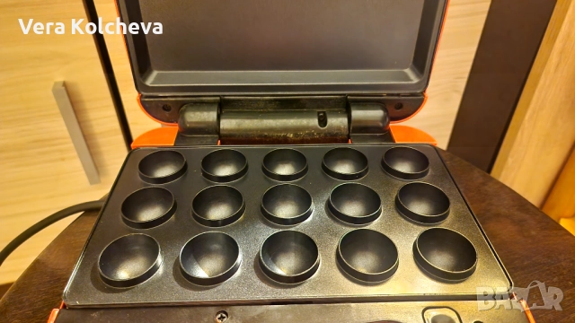 Уред за сладкиши 3 в 1 Tec Star, сменяеми плочи, 700 w,, снимка 5 - Гофретници - 52207552
