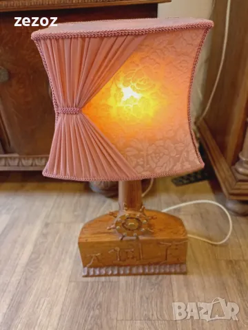 Лампа ретро дърво-1958г.
