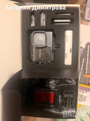 Apexcam M80 Екшън камера с 64GB карта 4K 60FPS 48MP 40M Ultra HD камера Подводна водоустойчива спорт, снимка 5 - Други - 52756208