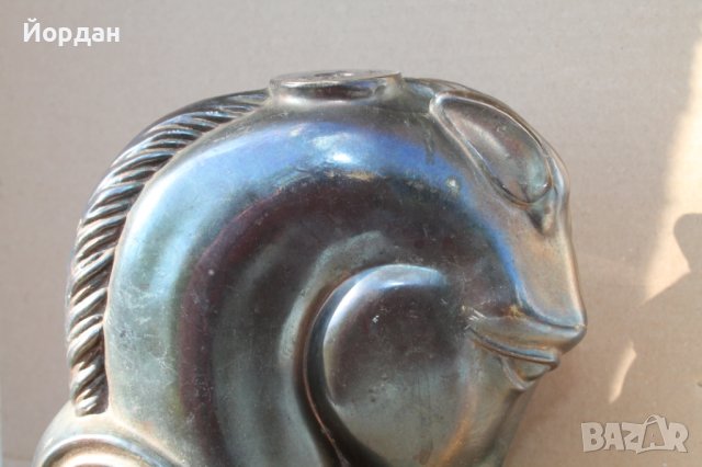 Изящна метална глава на кон, снимка 7 - Колекции - 41808053