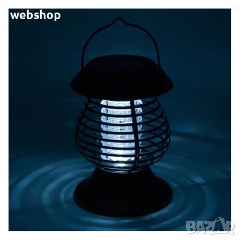 Соларен Фенер против комари и други насекоми , BUG ZAP, снимка 1