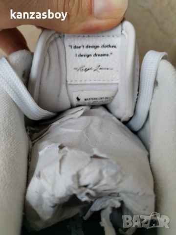 polo ralph lauren - мъжки кожени кецове 41, снимка 8 - Кецове - 53386257