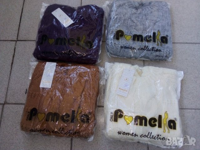 Дамски изчистен пуловер в 6 цвятя, снимка 7 - Блузи с дълъг ръкав и пуловери - 34760359