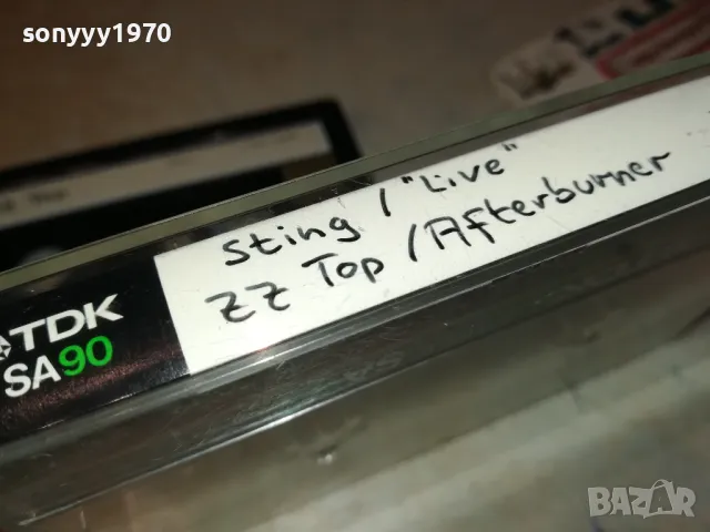 ®TDK SA90 HIGH POSITION-STING/ZZ-TOP TAPE ВНОС SWISS 1811241724, снимка 13 - Аудио касети - 48014896