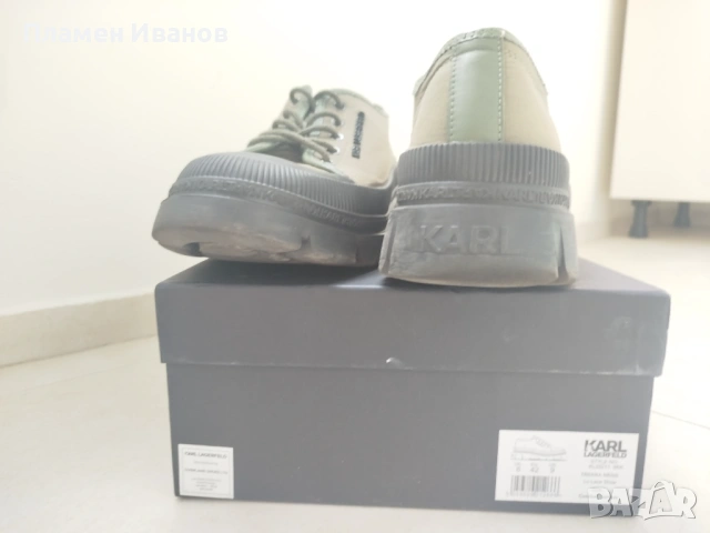 Karl Lagerfeld Trekka Mens – Оригинални обувки (Номер 42), снимка 2 - Ежедневни обувки - 53657567