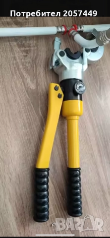 Преса за кримпване на медни тръби и фитинги, PB и PEX тръби Ф12 – 32 мм, снимка 3 - Клещи - 52770418