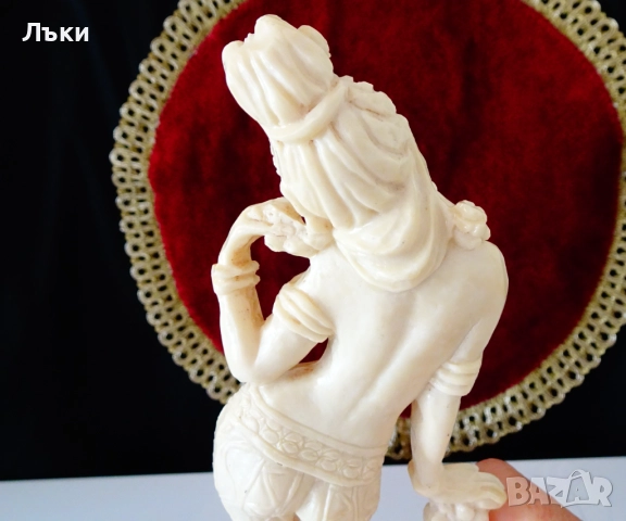 Статуетка,фигура,жена,фея,голо тяло,азиатска танцьорка. , снимка 5 - Статуетки - 51781421