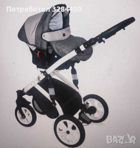 Детска количка Lorelli Mia 3 в 1, снимка 2 - Детски колички - 44574282