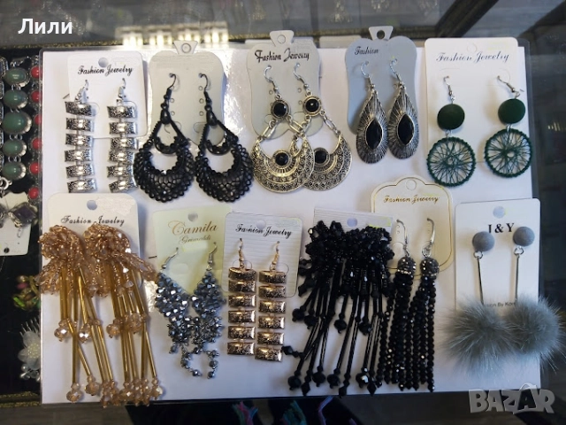 Бижута, стомана, шноли, фиби с камъни, диадеми, ластици, обеци клипс, снимка 18 - Колиета, медальони, синджири - 51890137