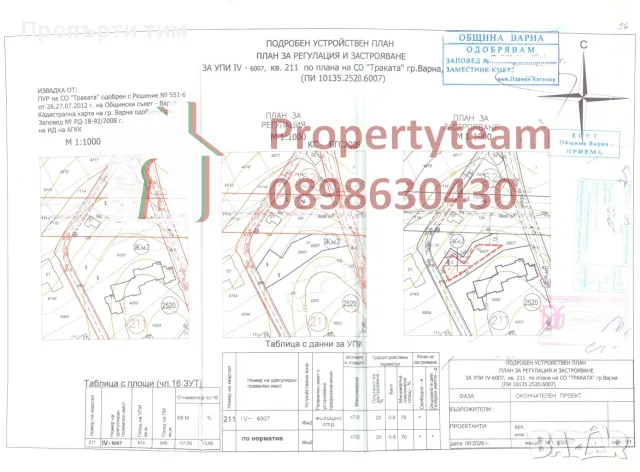 Парцел Виница 945 м2, 194900 € , снимка 3 - Парцели - 49671413