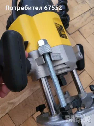 Оберфреза DeWalt DW626 2300W 12 и 7мм. цанги, снимка 8 - Други инструменти - 56021794