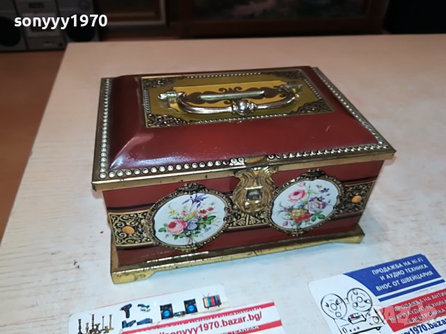 СТАРА КУТИЯ ОТ ФРАНЦИЯ 3105231334, снимка 6 - Антикварни и старинни предмети - 40884766