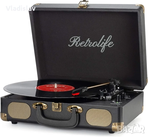 Ретро грамофон с Bluetooth