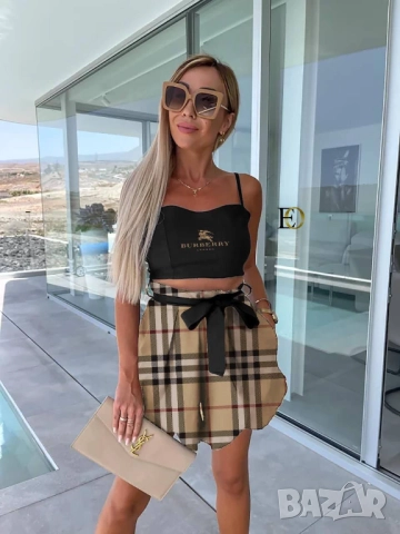 дамски комплекти louis vuitton burberry versace, снимка 3 - Комплекти - 51456864