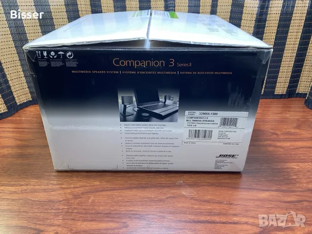 Като нови Bose Multimedia Companion 3 Series II 2.1 тонколони стерео уредба, снимка 2 - Тонколони - 55921598