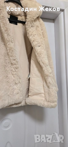 . Дамско оригинално пухено палтенце. TALLY WEIJL. Като ново. , снимка 5 - Якета - 53242320