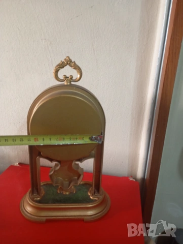 Винтидж настолен часовник, снимка 4 - Антикварни и старинни предмети - 53783878
