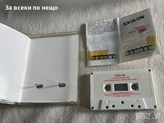 ОРИГИНАЛНА ретро Игра за Commodore 64 , EXOLON, снимка 5 - Други игри и конзоли - 49962616