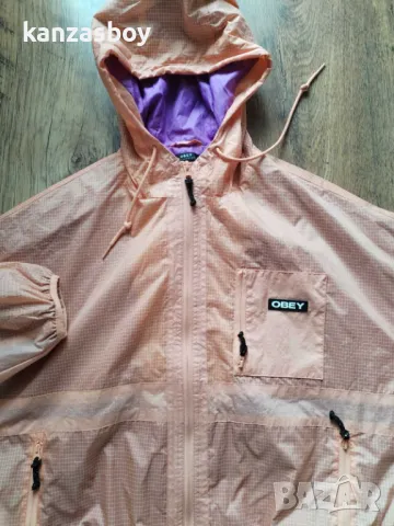 Obey Riverbed Jacket - страхотно дамско яке КАТО НОВО С, снимка 4 - Якета - 49306791