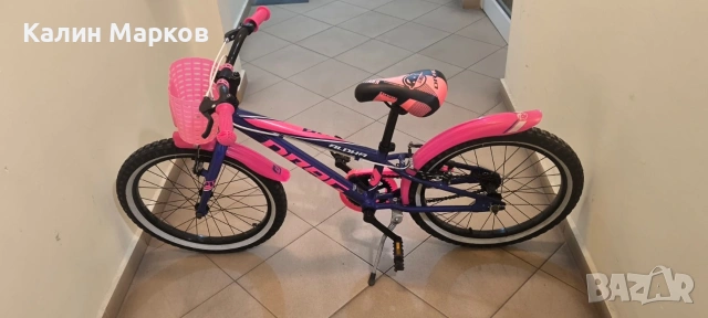Велосипед 20 Drag Alpha детски розов за Момиче, снимка 5 - Велосипеди - 53148104