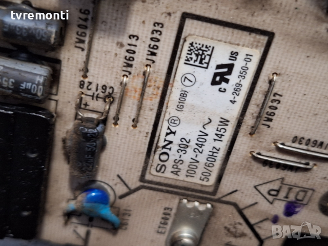 Захр.платка APS-302 (MY) APS-290 (MY) G10 1-883-916-12 for 37inc for Sony KDL-37EX723 DISPLAY V370H4, снимка 2 - Части и Платки - 44632198