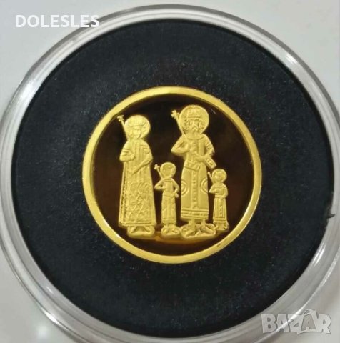 Златна Монета 20000 лева 1998 г. Четвероевангелие, снимка 2 - Нумизматика и бонистика - 41975866