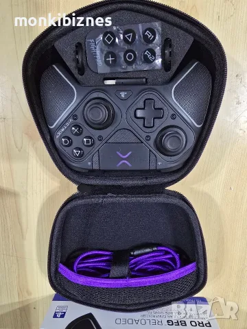 Контролер Turtle Beach - Victrix Pro BFG Reloaded, безжичен, черен за PS5 и PC., снимка 5 - Джойстици и геймпадове - 56167655