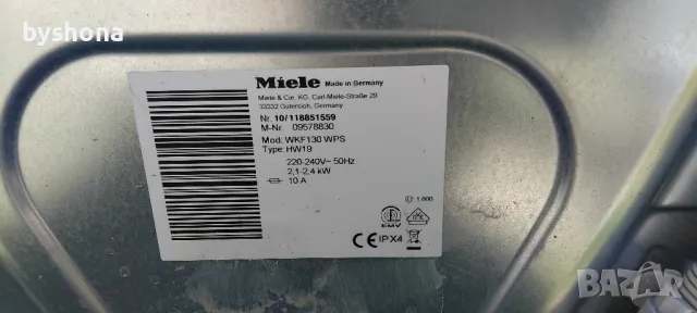 Пералня Miele W 1 Power Vash, снимка 3 - Перални - 49609938