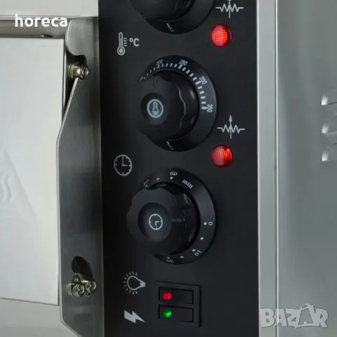 Фурна за пици за 1 пица от 40см. | 4 пици от 20см - с каменни плочи, снимка 5 - Обзавеждане на кухня - 49433422