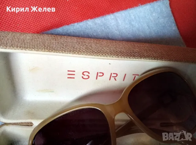 ВИНТИДЖ АРТ МОДЕЛ СЛЪНЧЕВИ ОЧИЛА с МАРКОВА КУТИЯ ESPRIT 47720, снимка 10 - Слънчеви и диоптрични очила - 47465362