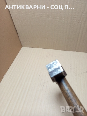 Соц Стар Каменоделски Инструмент Чук 0.700кг., снимка 7 - Антикварни и старинни предмети - 52665736