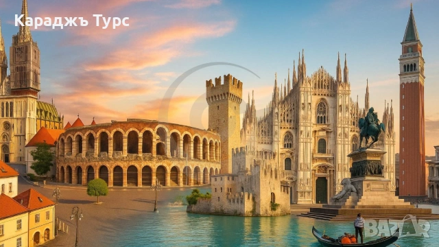 Загреб - Верона - Сирмионе, езерото Гарда - Милано и Венеция, снимка 3 - Екскурзии и почивки до Италия - 53765266