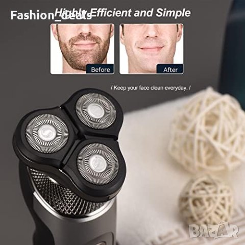 Нова Електрически самобръсначки за мъже/LCD дисплей/ Подарък Приятел Баща, снимка 4 - Електрически самобръсначки - 41264333