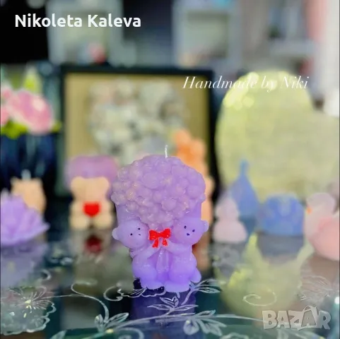 Ръчно изработени свещи от соев восък, снимка 15 - Ръчно изработени сувенири - 47969101