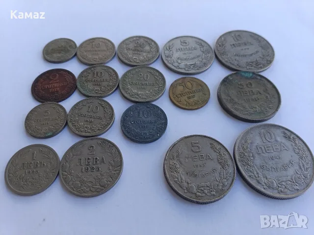 стари монети стотинки и левове , снимка 2 - Нумизматика и бонистика - 56245641