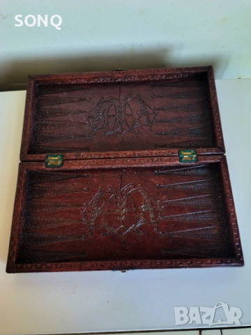 Стар Колекционерски Шах,Табла, снимка 13 - Антикварни и старинни предмети - 53838659