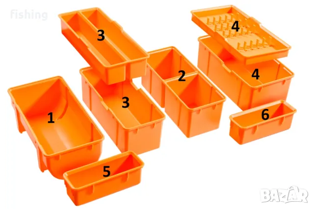 Mivardi TMX System Box фидер кутия за аксесоари, снимка 4 - Екипировка - 48669255