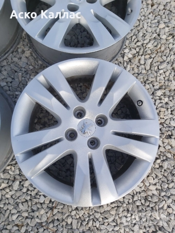 4x108..17.цола 7j. оргинални Пежо , снимка 4 - Гуми и джанти - 51836728