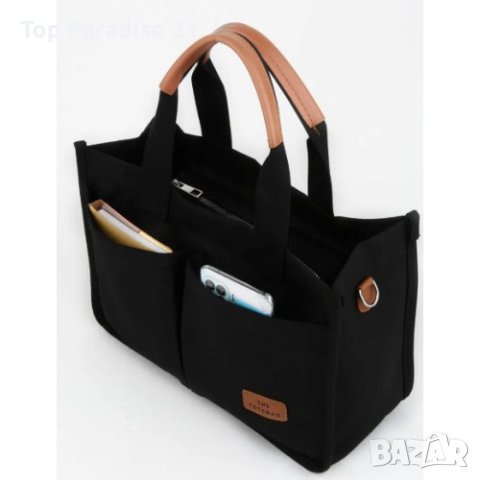 Дамска текстилна чанта в бизнес дизайн, снимка 3 - Чанти - 44398510